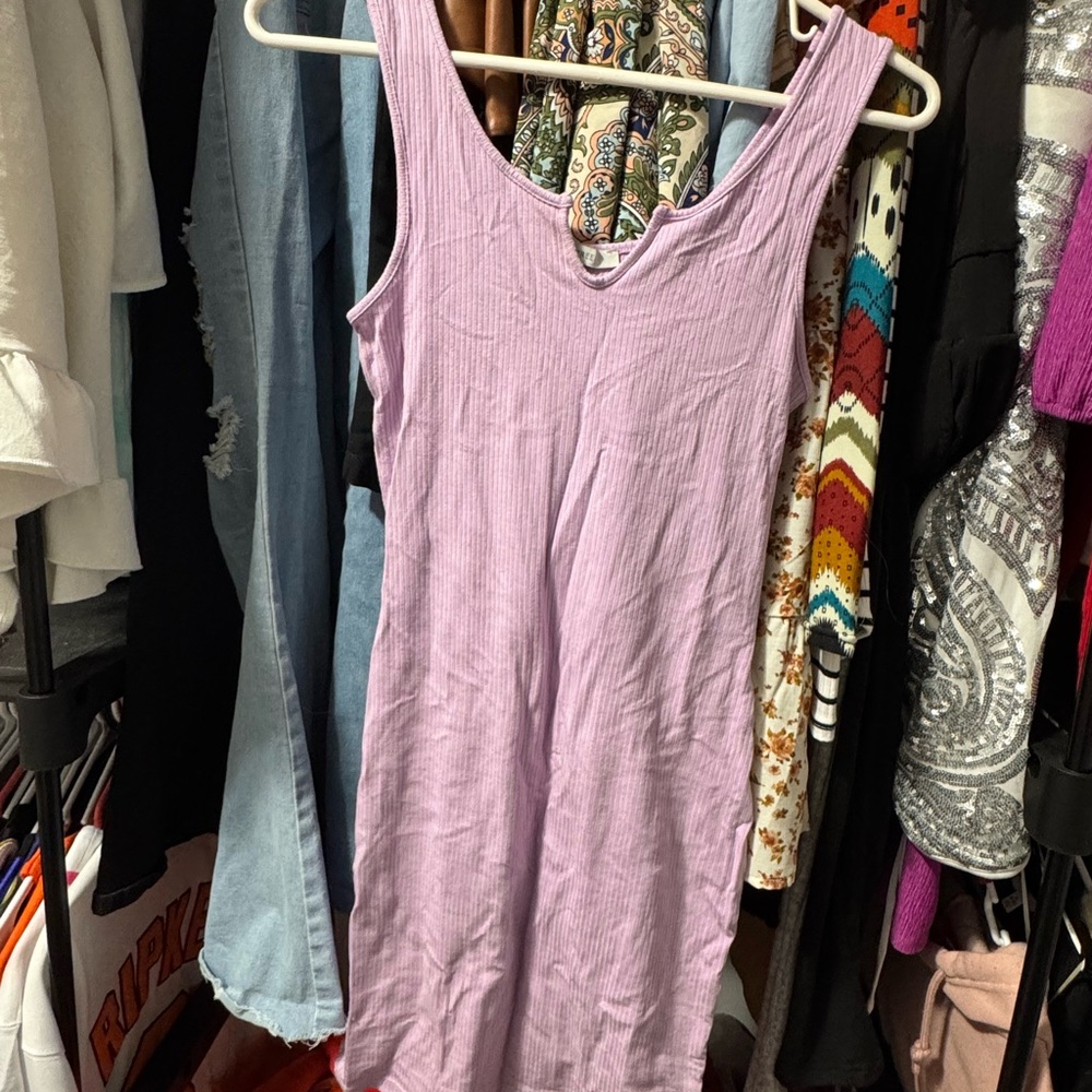 Lavender Sleeveless Women's Top